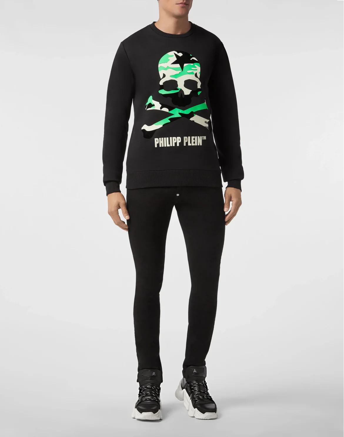 Hoodie sweatshirt Skull, цвет: Черный