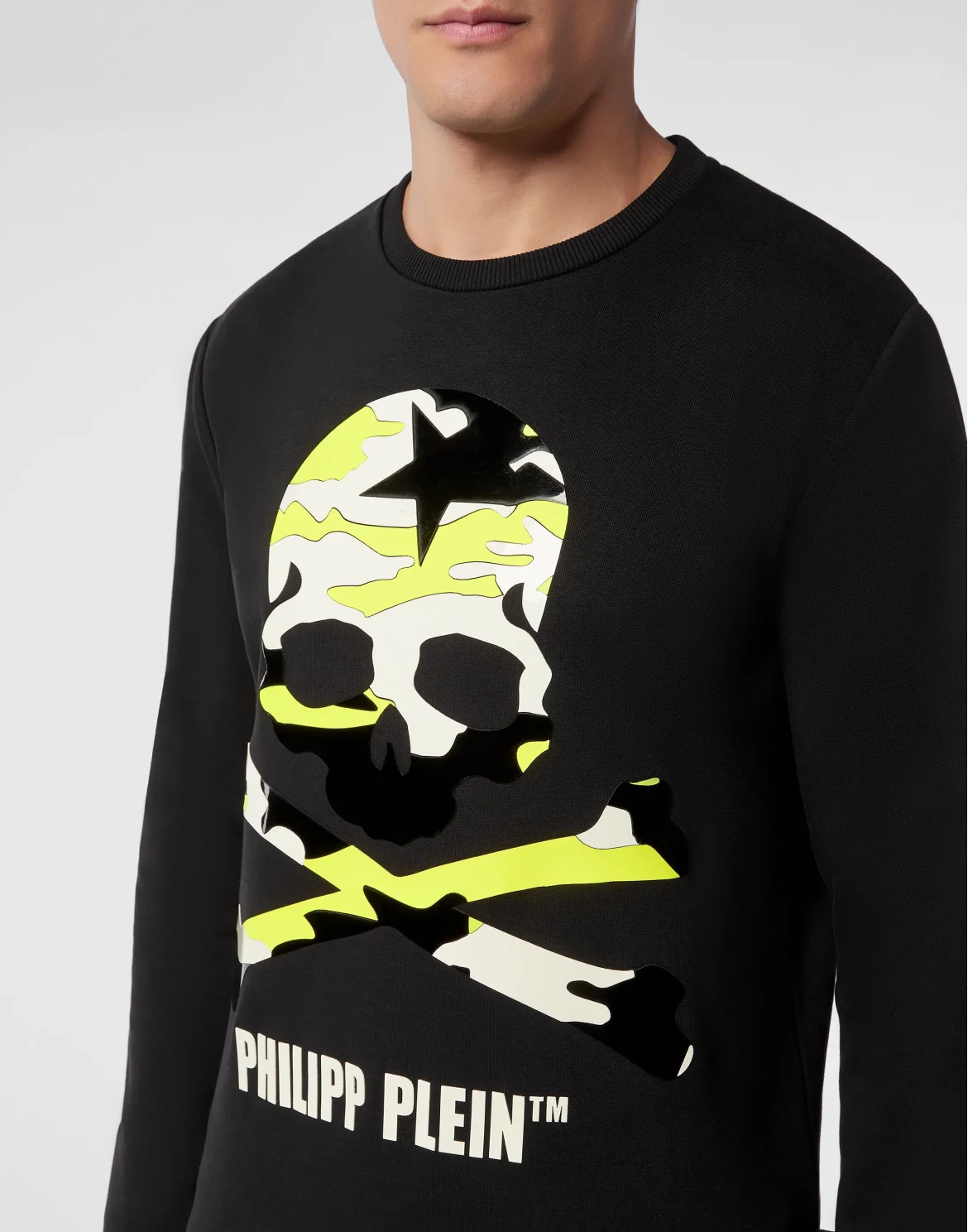 Hoodie sweatshirt Skull, цвет: Черный