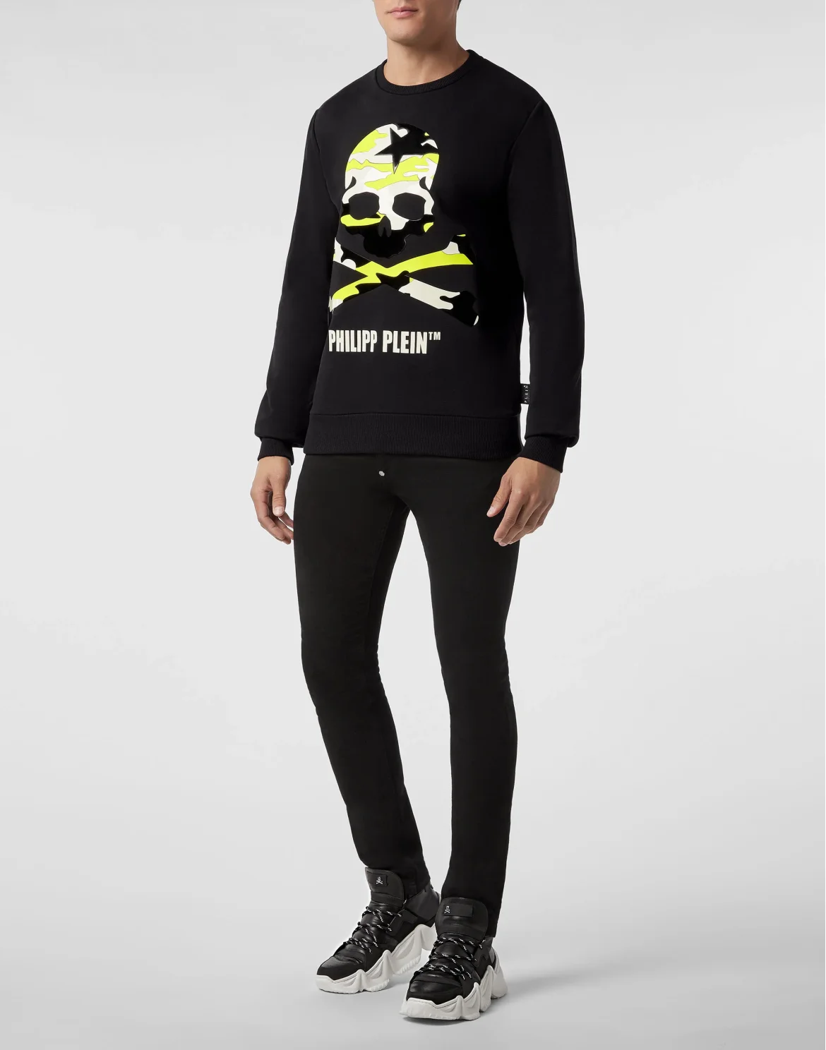 Hoodie sweatshirt Skull, цвет: Черный
