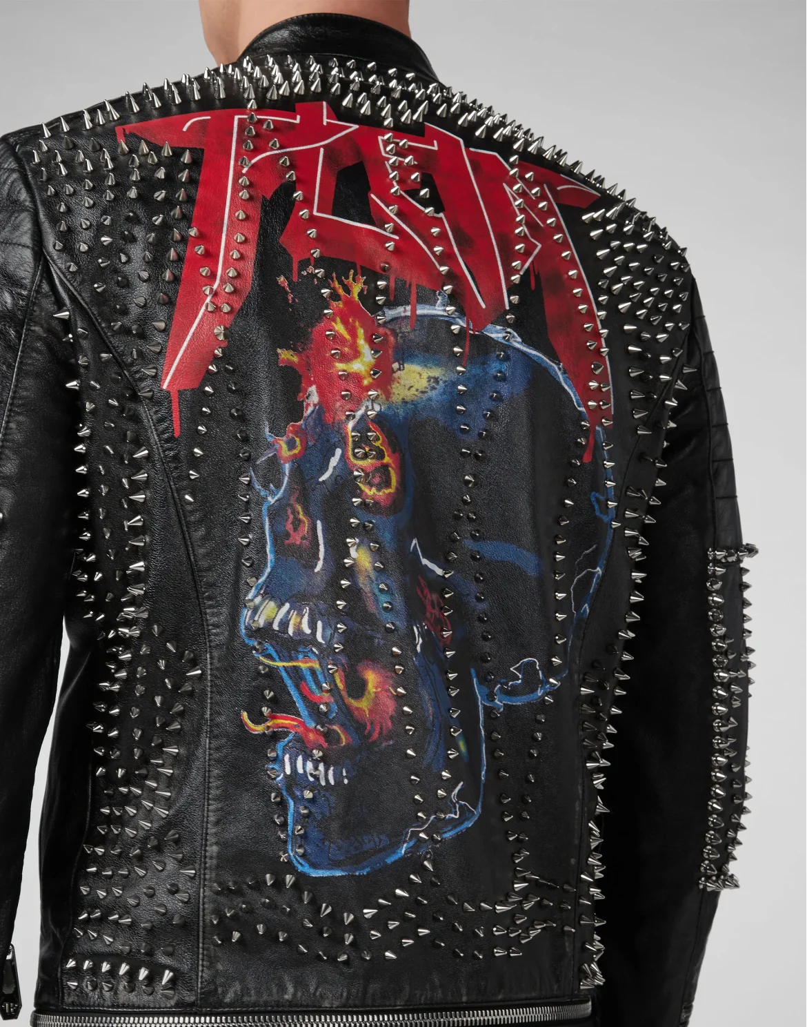 Leather Biker Studs, цвет: Черный
