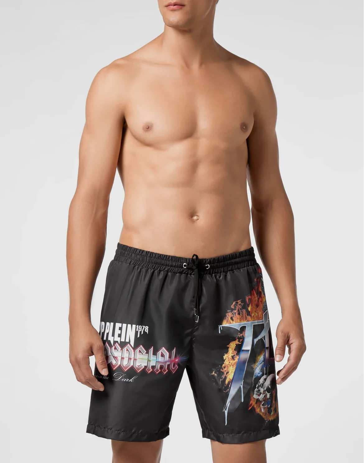 Beachwear Short Trousers Psychosocial, цвет: Черный