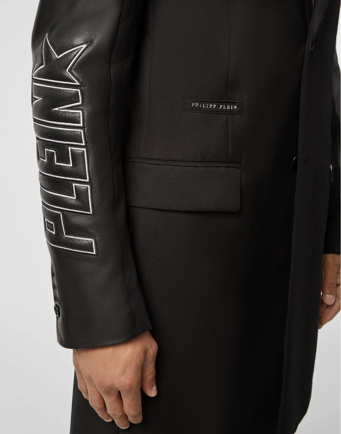 Coat Long Plein Star, цвет: Черный