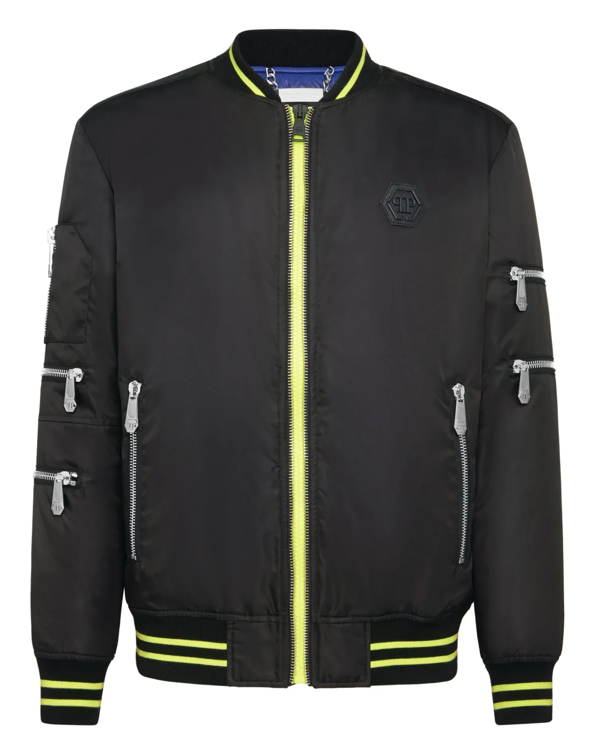 Nylon Bomber Plein Star, цвет: Черный