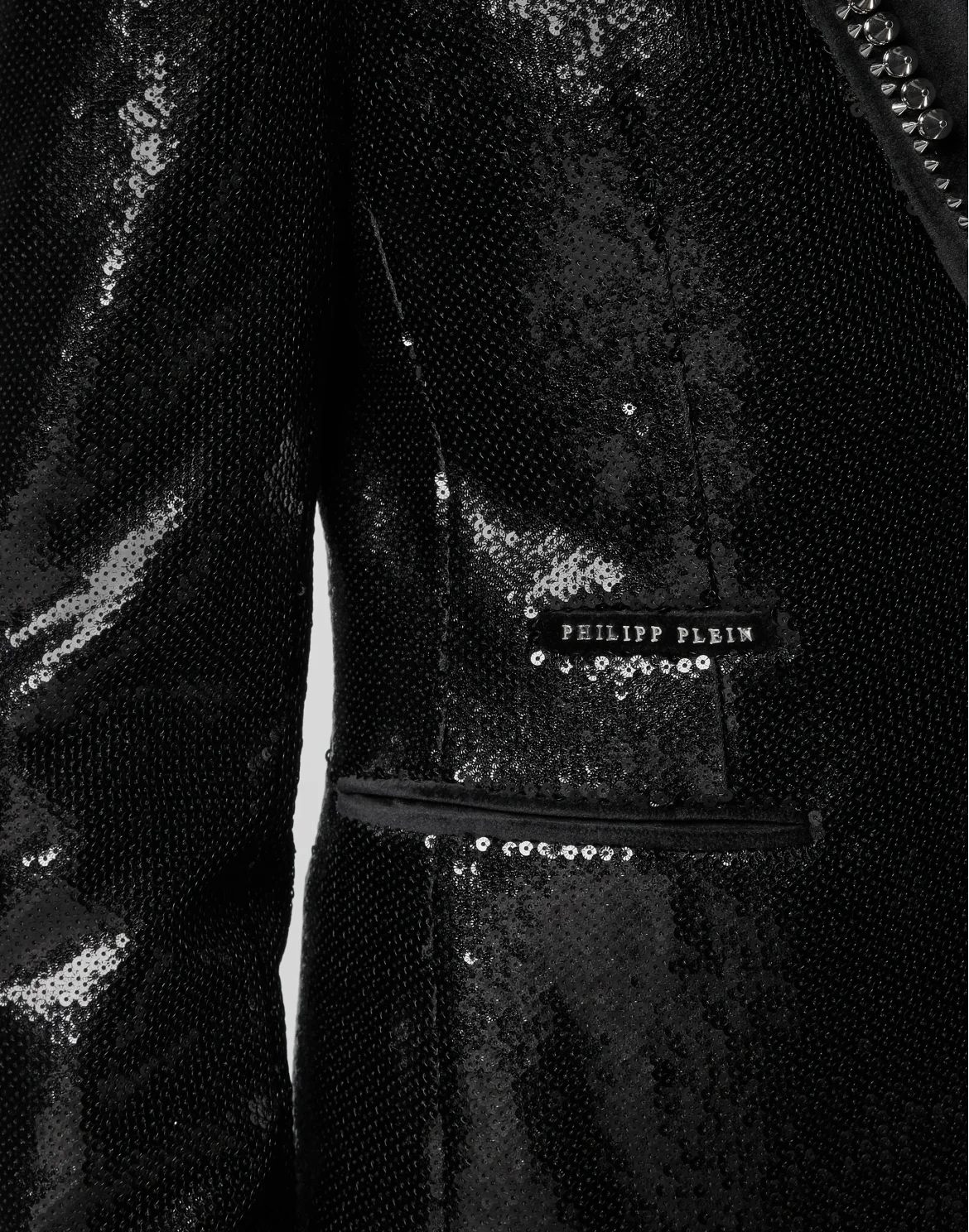 Blazer Paillettes, цвет: Черный