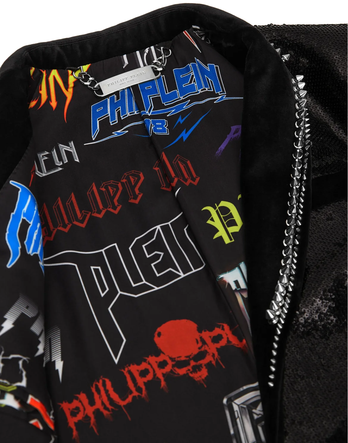 Blazer Paillettes, цвет: Черный