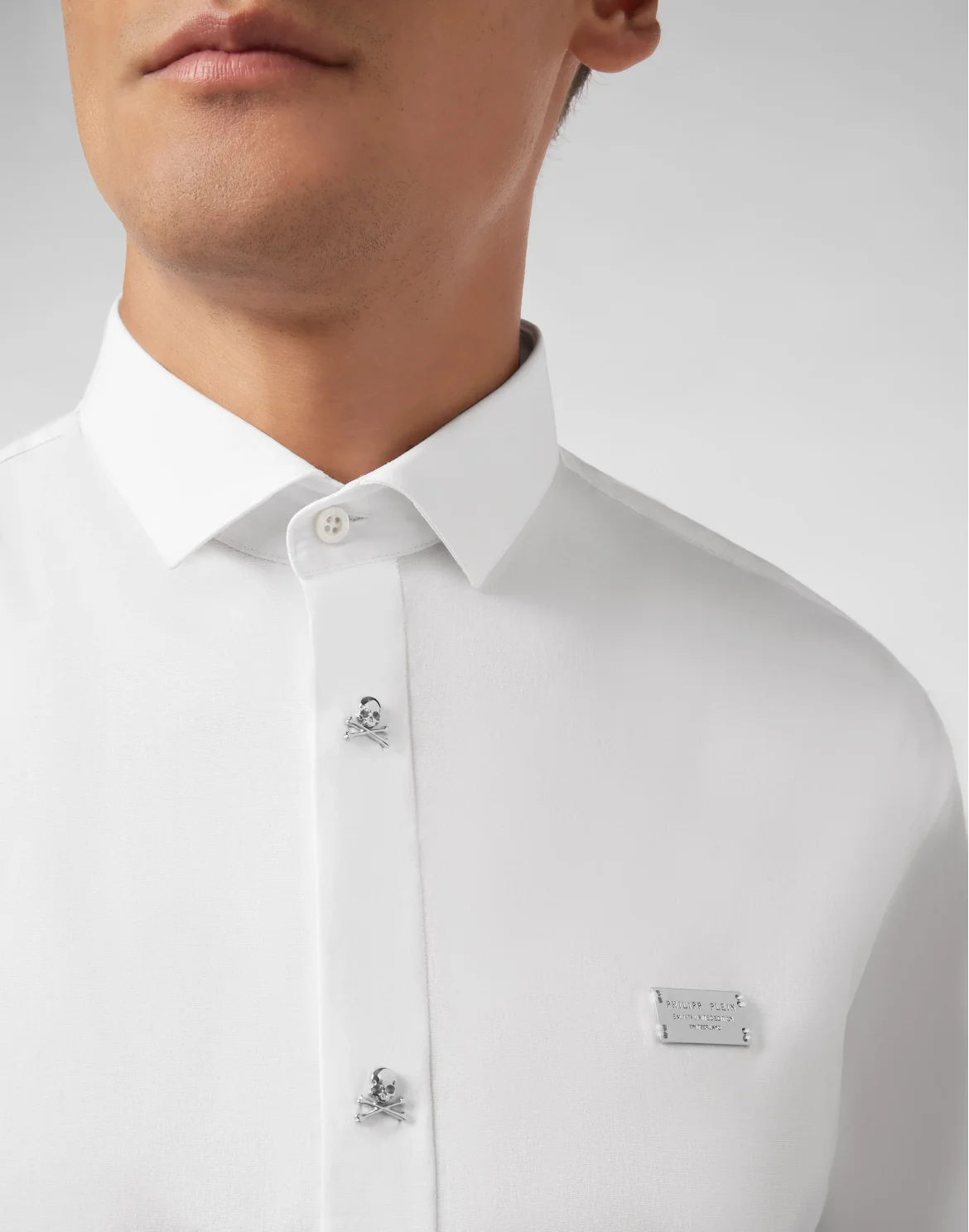 Shirt LS Skull, цвет: Белый