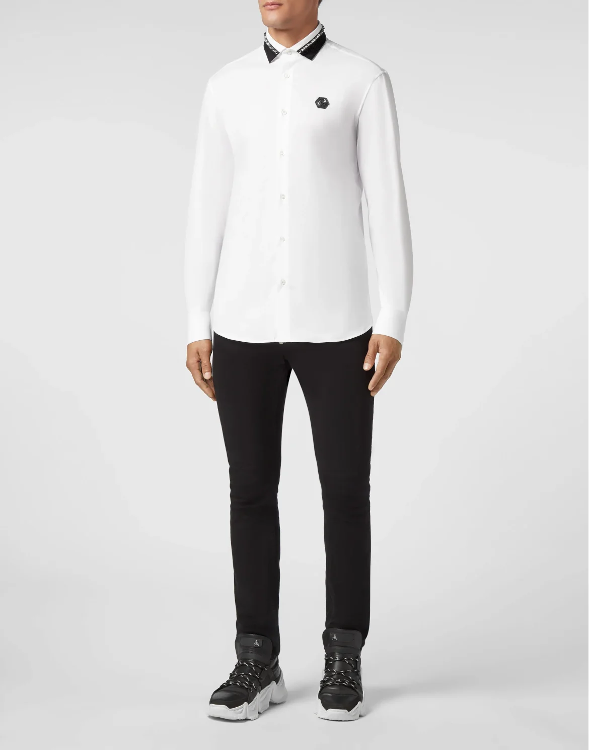 Shirt LS Studs, цвет: Белый