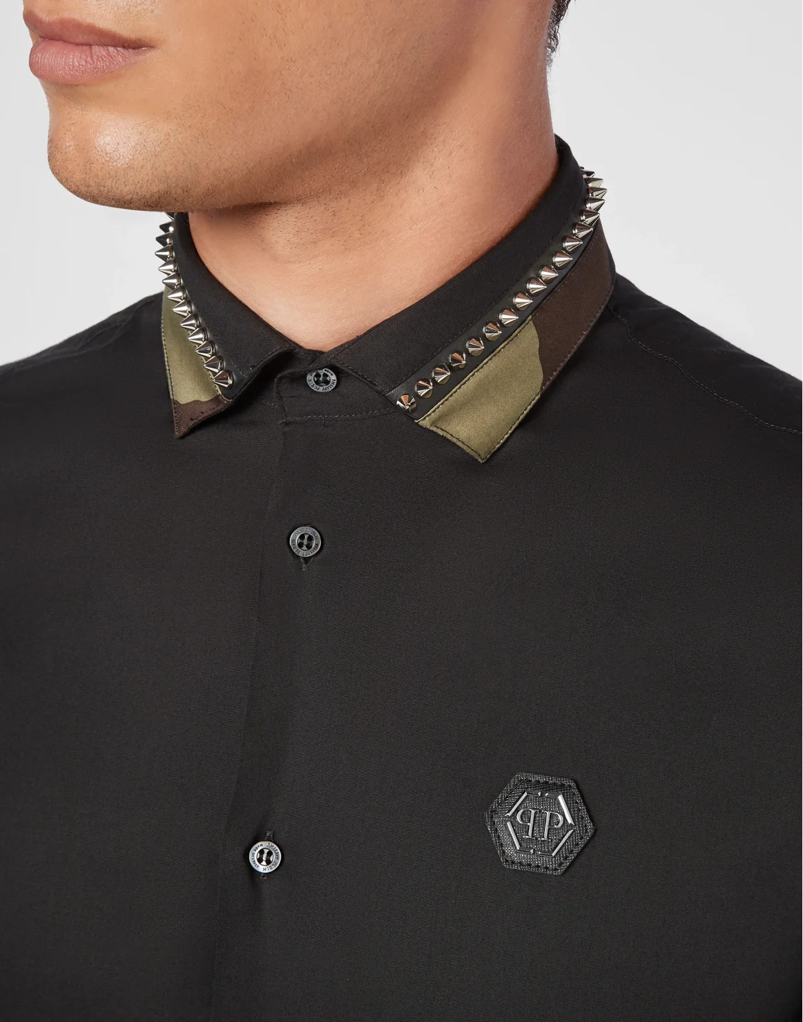 Shirt LS Studs, цвет: Камуфляж