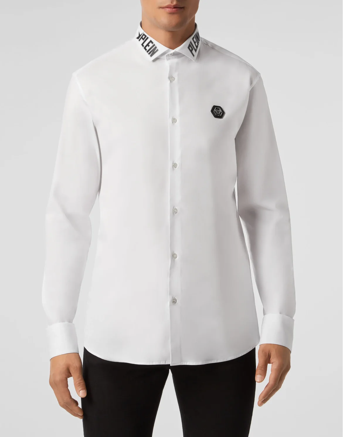 Shirt LS Plein Star, цвет: Белый