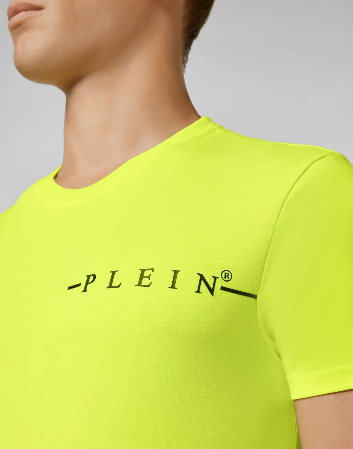 T-shirt Round Neck SS Philipp Plein TM, цвет: Желтый