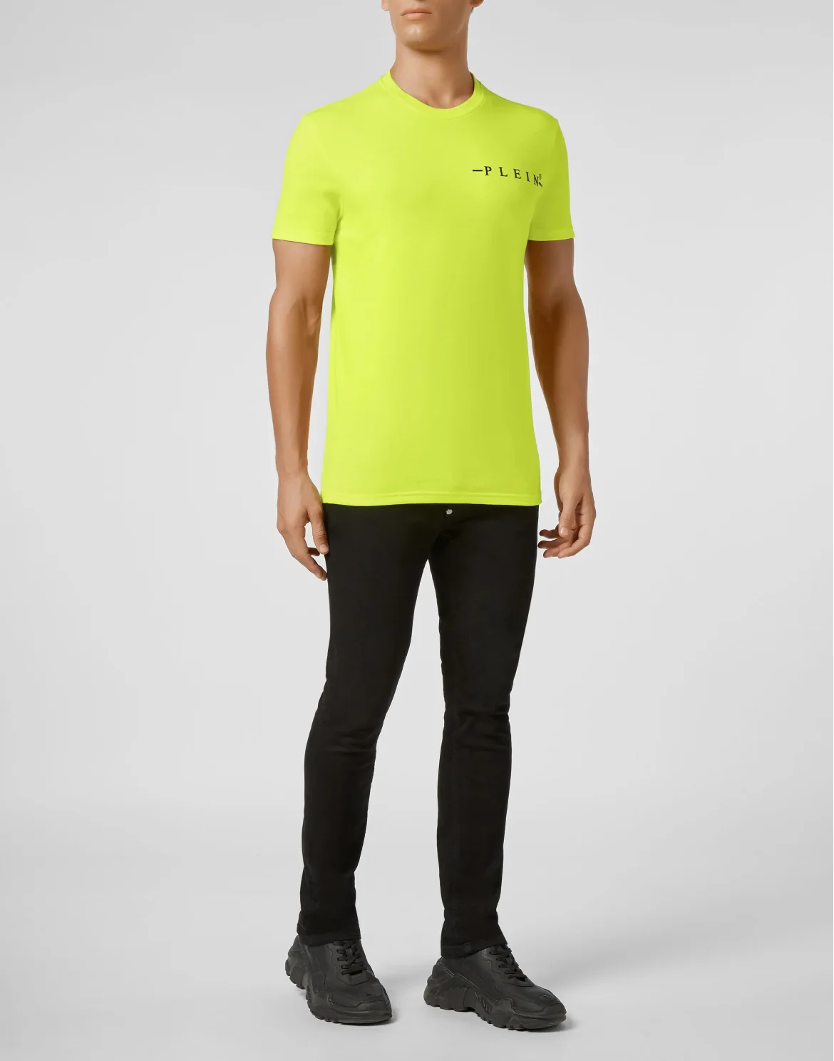 T-shirt Round Neck SS Philipp Plein TM, цвет: Желтый