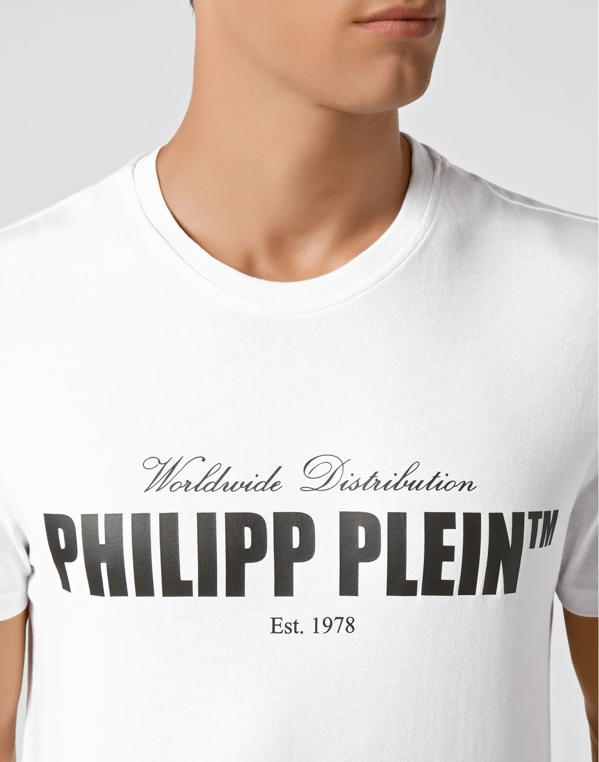 T-shirt Round Neck SS Philipp Plein TM, цвет: Белый