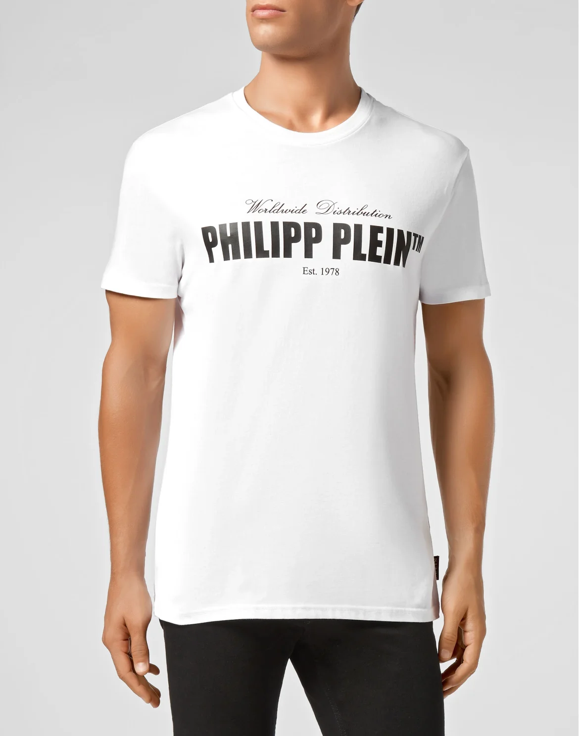 T-shirt Round Neck SS Philipp Plein TM, цвет: Белый