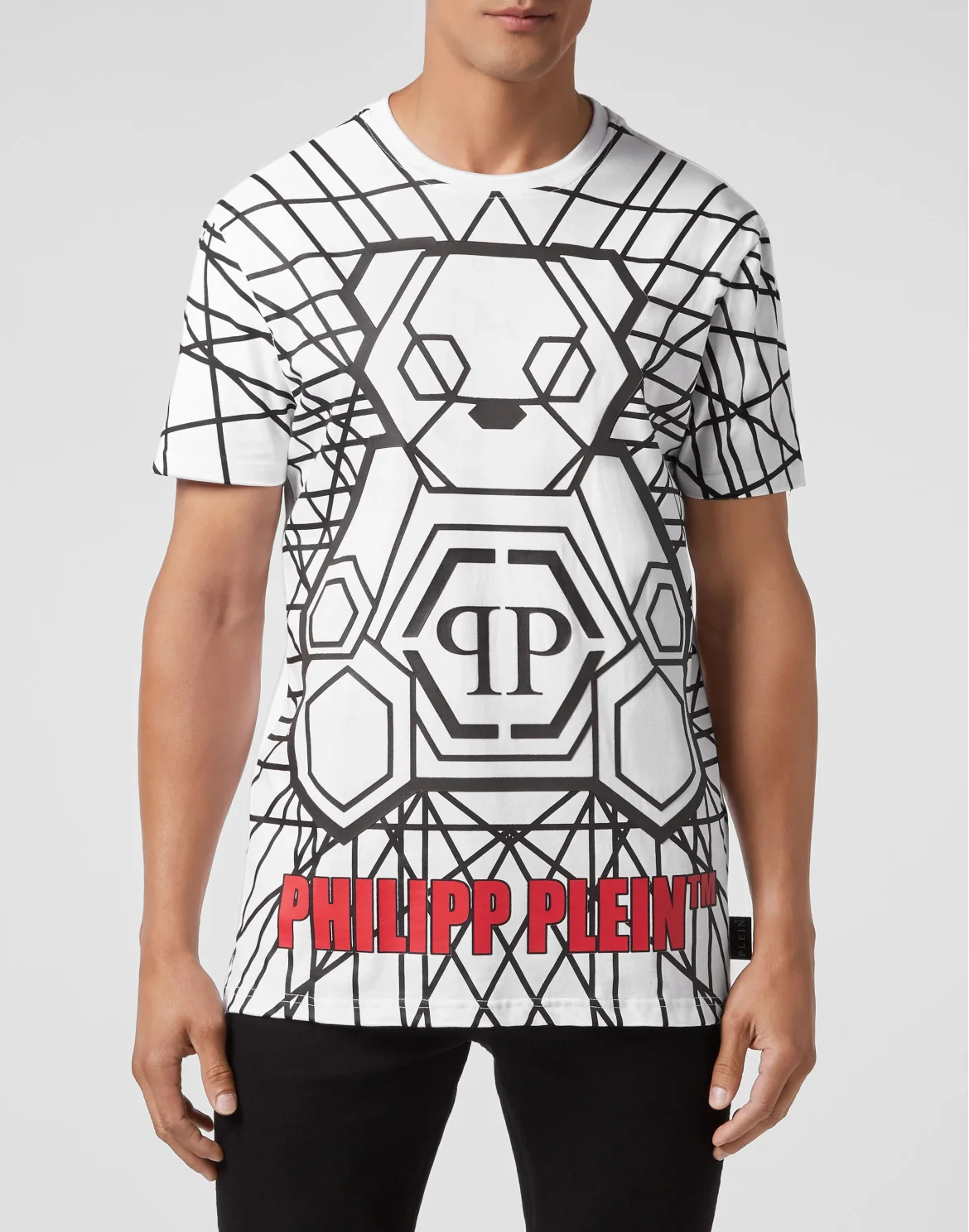 T-shirt Round Neck SS Teddy Bear, цвет: Белый
