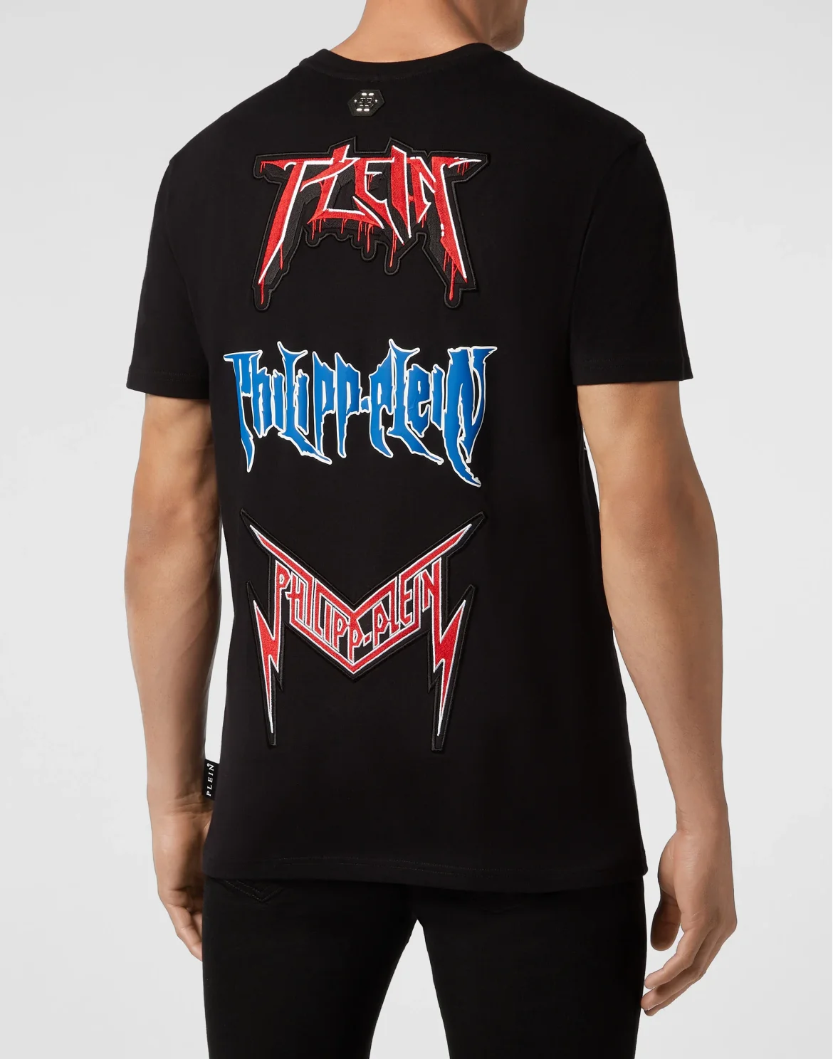 T-shirt Round Neck SS Rock PP, цвет: Черный