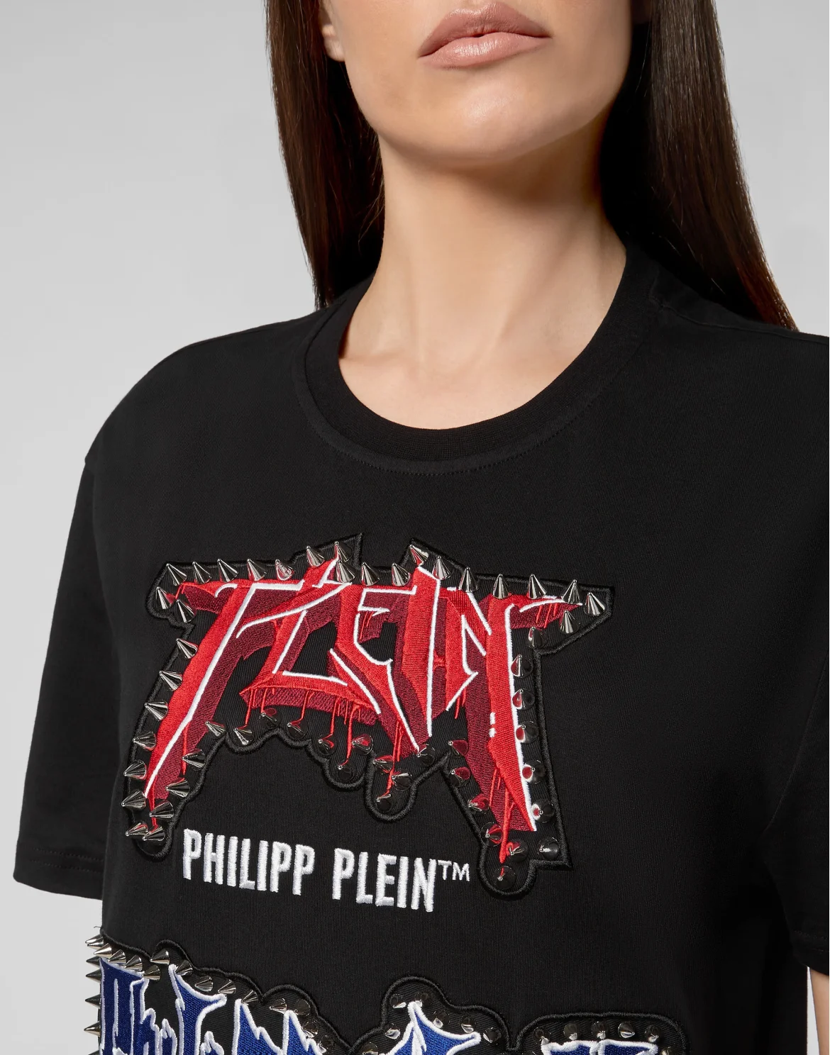 T-shirt Round Neck SS Rock PP, цвет: Черный