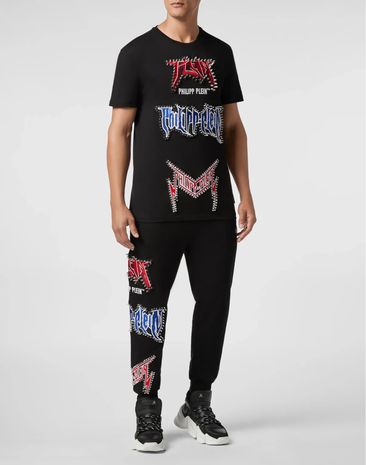 T-shirt Round Neck SS Rock PP, цвет: Черный