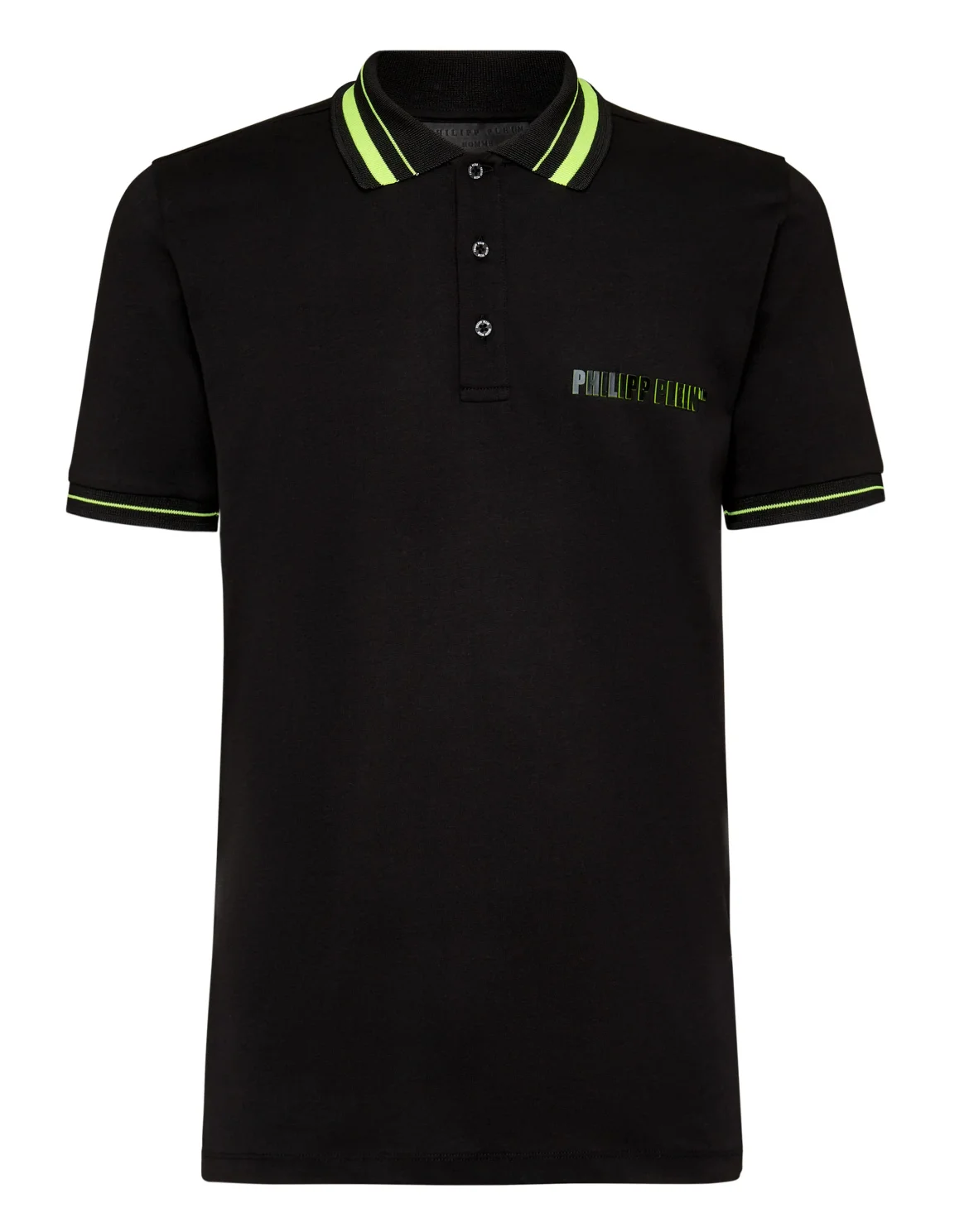 Slim Fit Polo shirt SS  Philipp Plein TM, цвет: Черный
