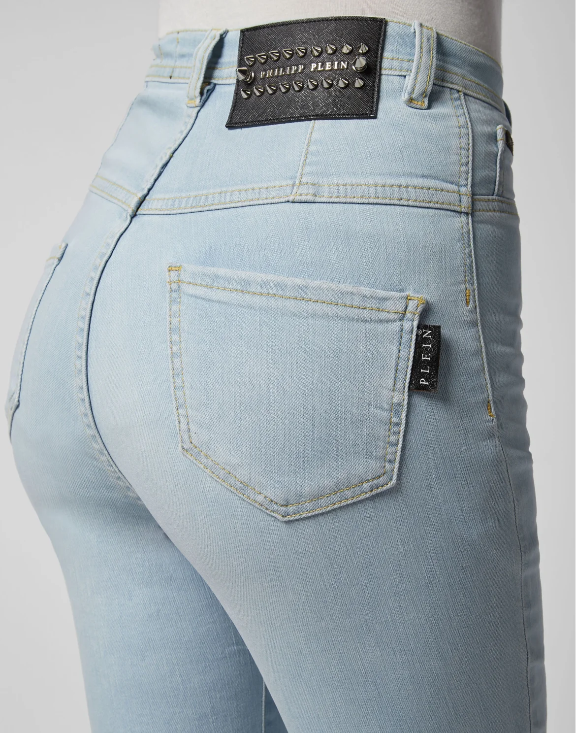 Super High Waist Jegging, цвет: Голубой