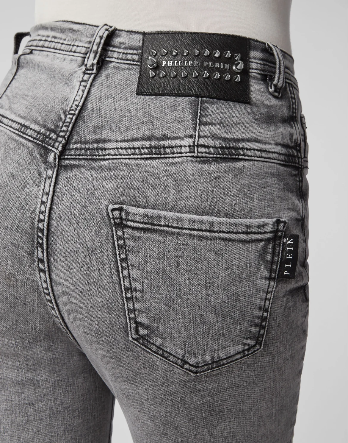 Super High Waist Jegging, цвет: Серый