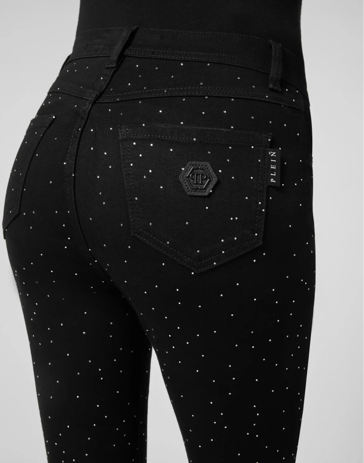 High Waist Jegging Crystal, цвет: Черный