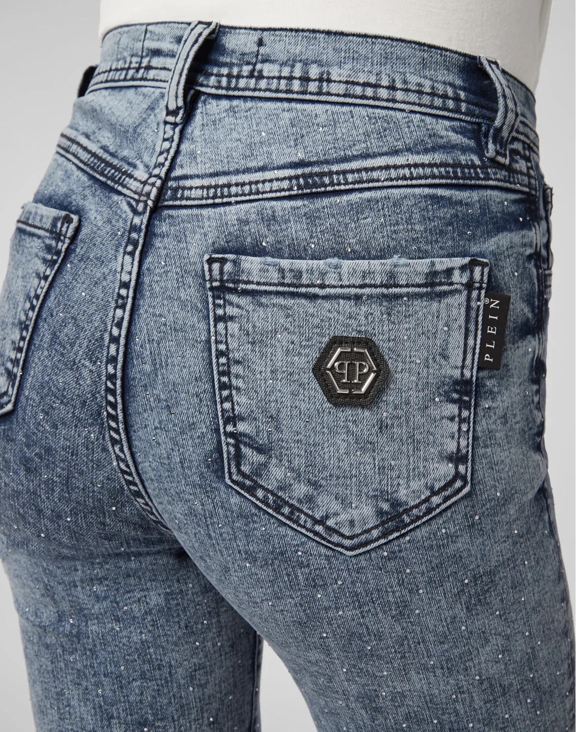 High Waist Jegging Crystal, цвет: Синий