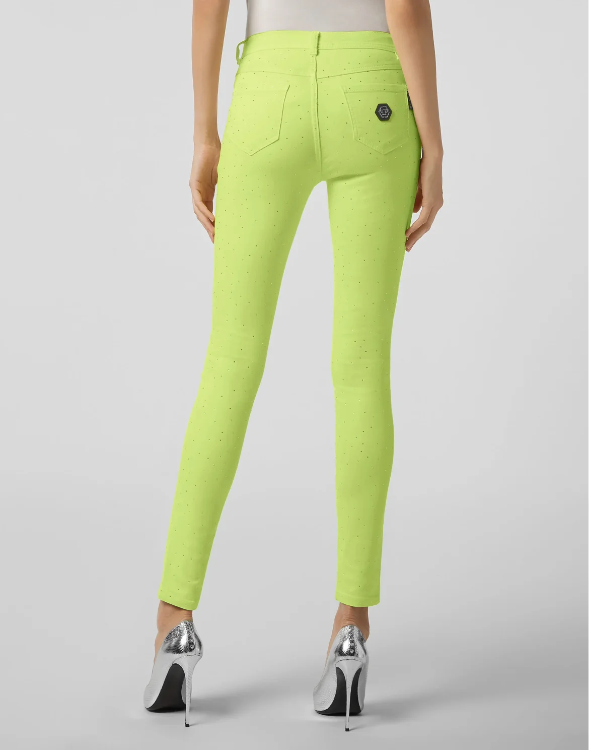 High Waist Jegging Crystal, цвет: Желтый