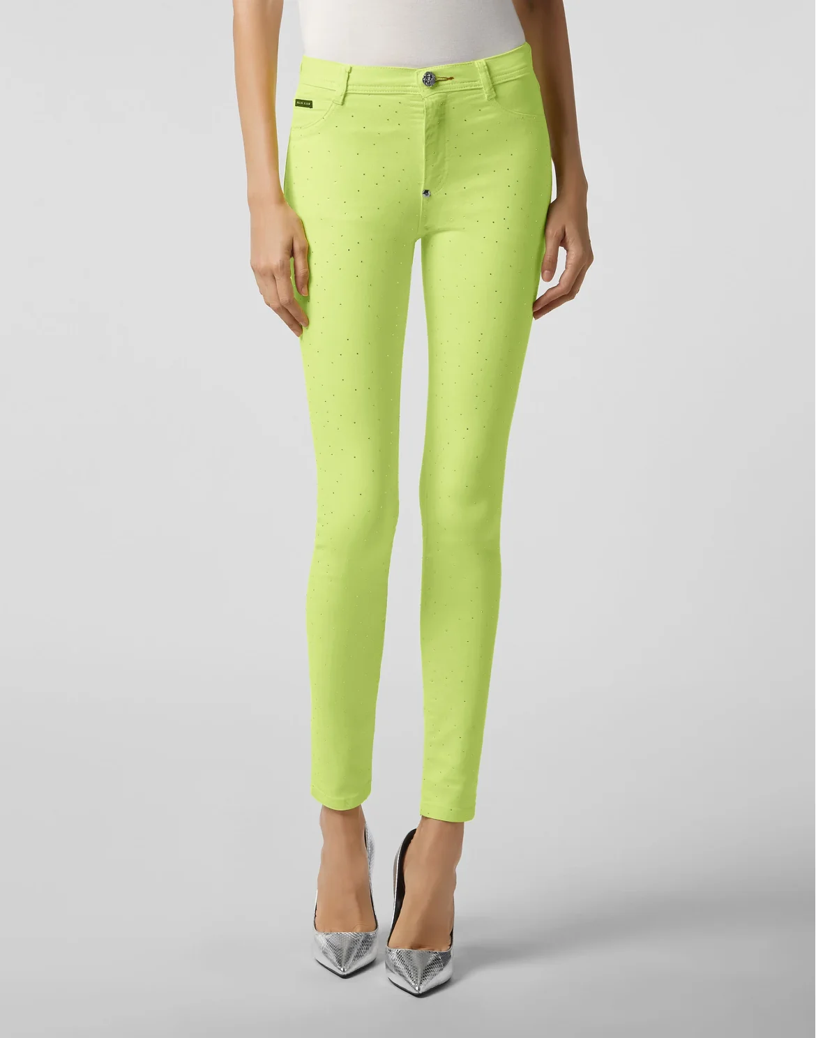 High Waist Jegging Crystal, цвет: Желтый