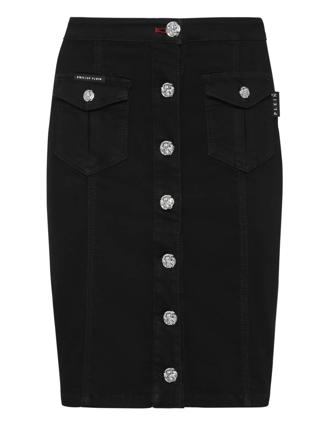 Denim Skirt, цвет: Черный