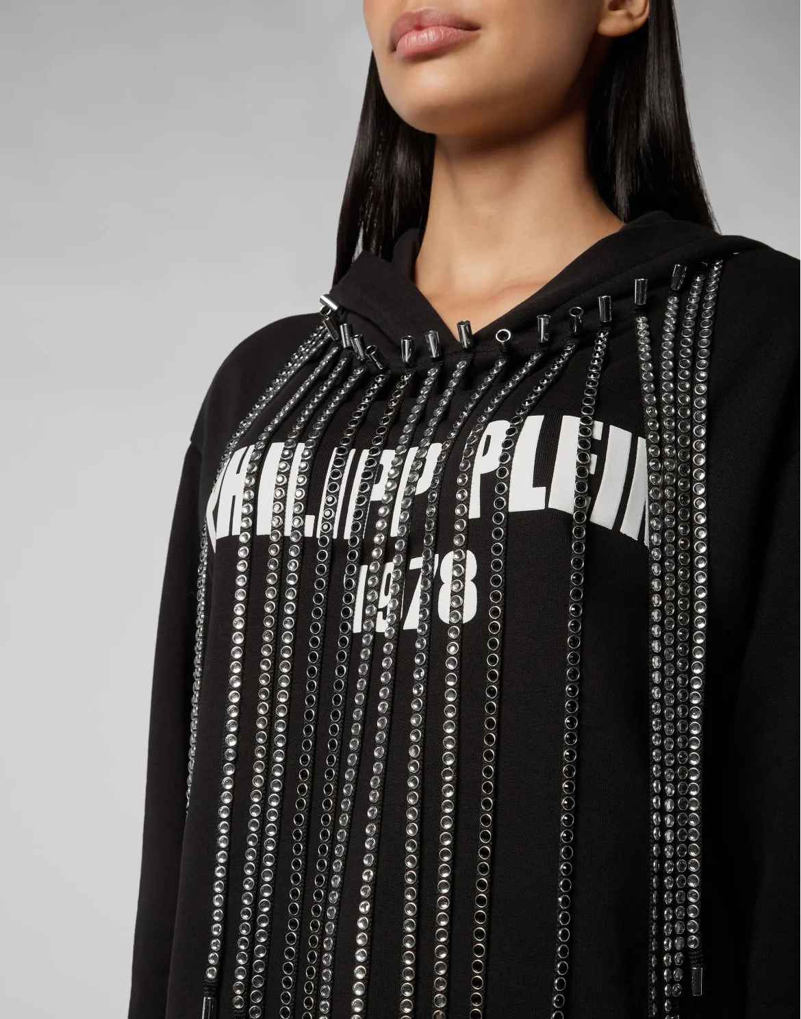 Hoodie sweatshirt Fringe, цвет: Черный