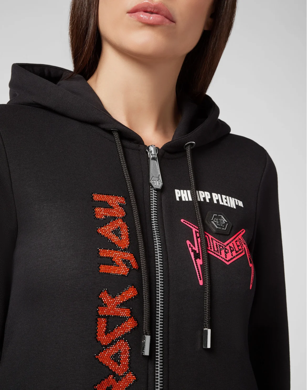 Hoodie Sweatjacket Rock PP, цвет: Черный