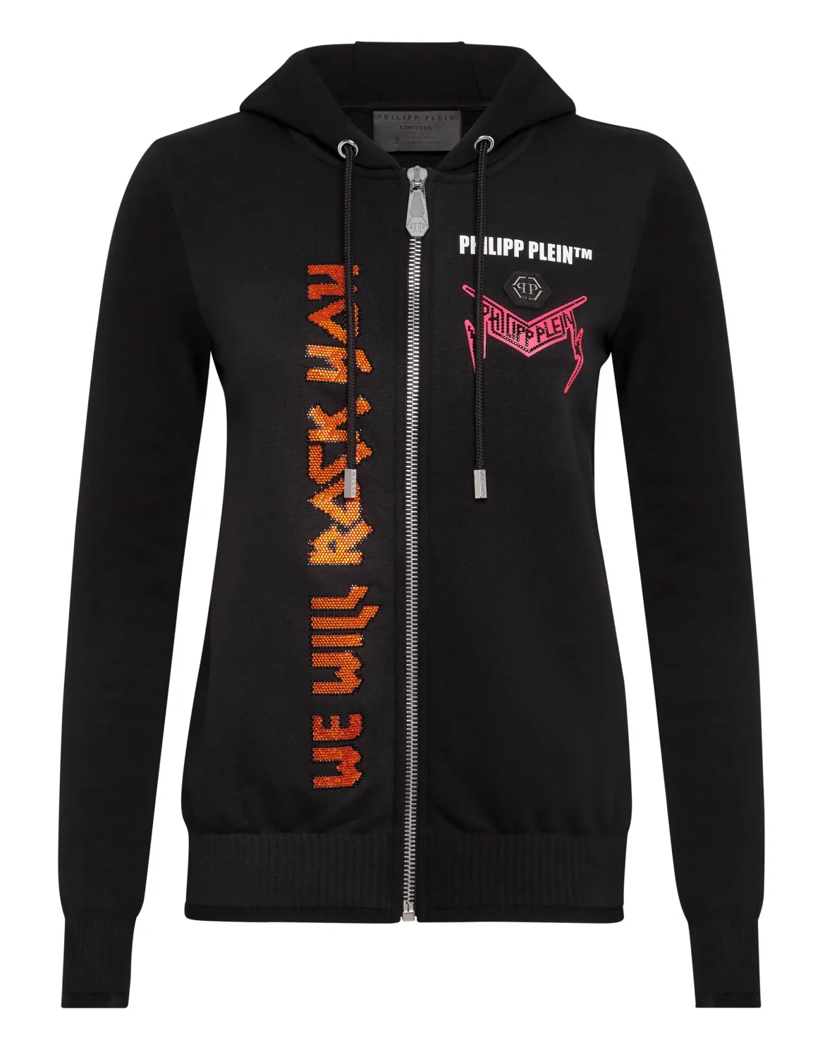 Hoodie Sweatjacket Rock PP, цвет: Черный