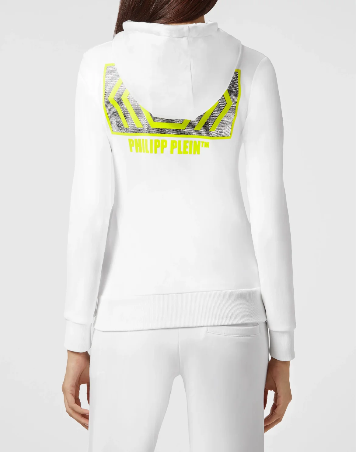Hoodie Sweatjacket Philipp Plein TM, цвет: Белый
