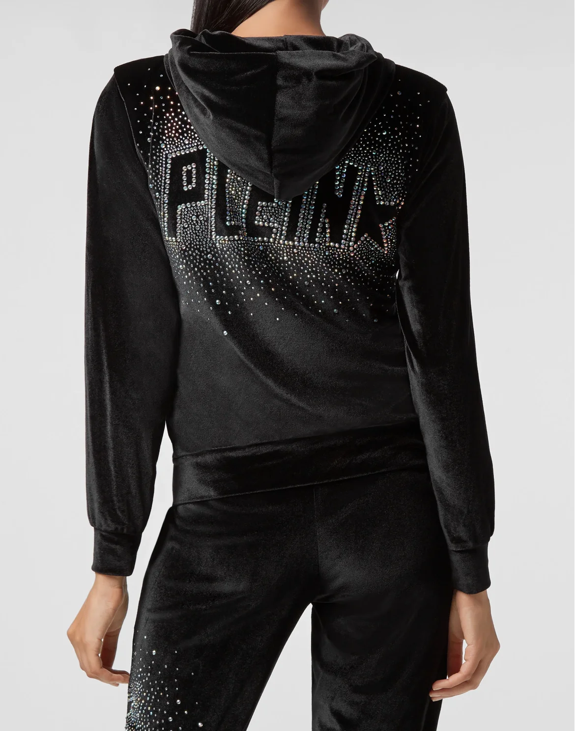 Hoodie Sweatjacket Plein Star, цвет: Черный