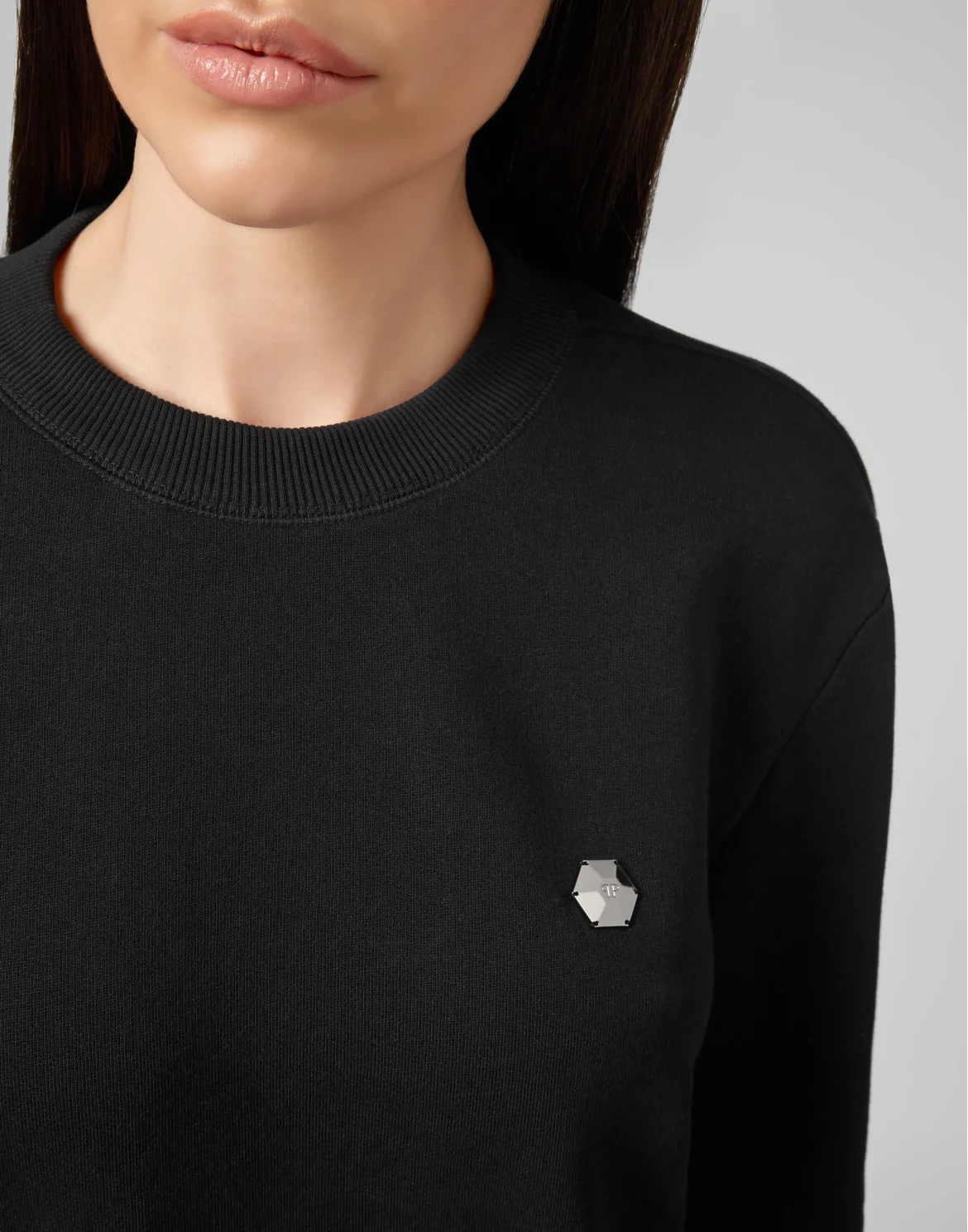 Hoodie sweatshirt Crystal, цвет: Черный