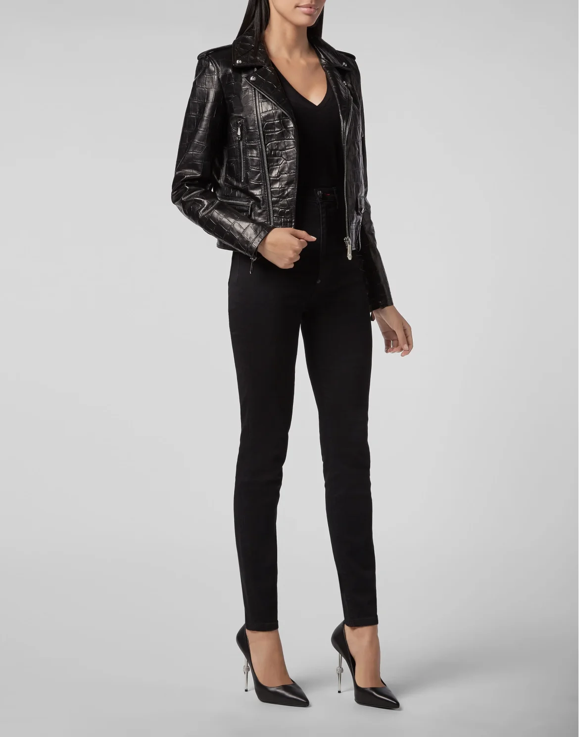 Leather Biker Signature, цвет: Черный