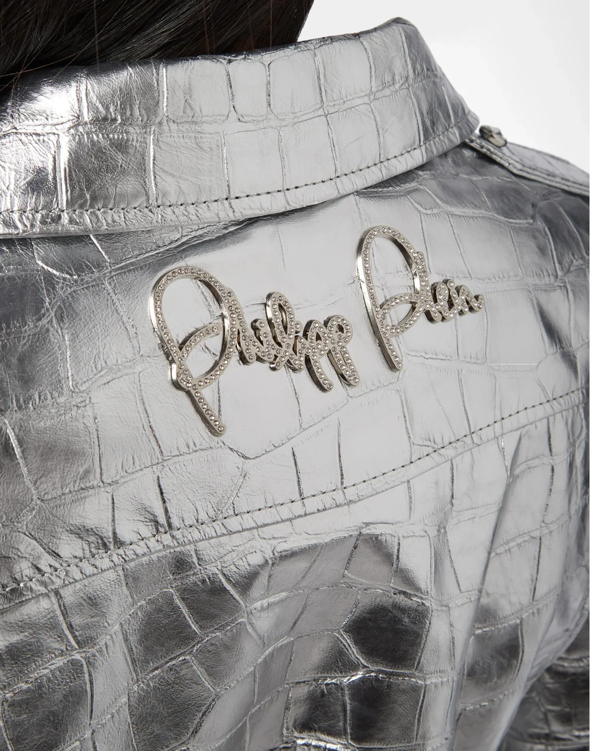 Leather Biker Signature, цвет: Серебристый