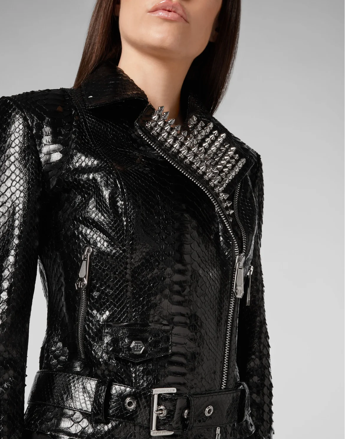 Leather Biker Studs, цвет: Черный