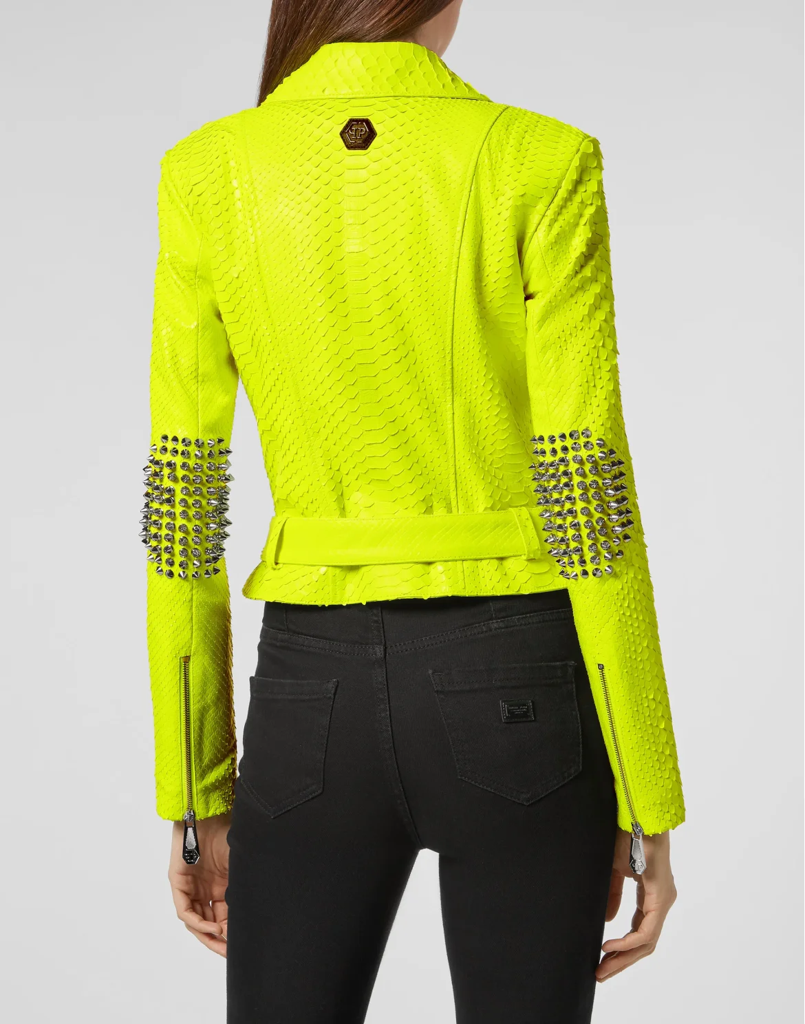 Leather Biker Studs, цвет: Желтый