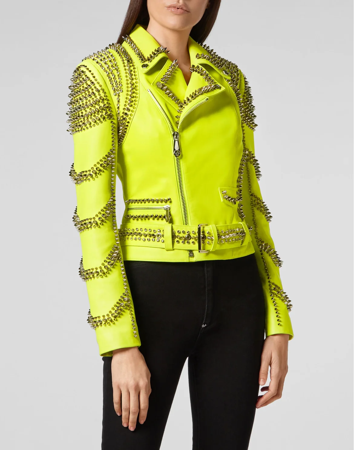 Leather Biker Studs, цвет: Желтый