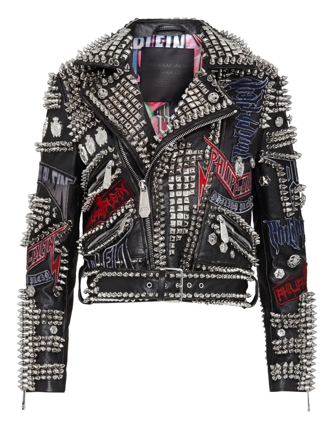Leather Biker Rock PP, цвет: Черный