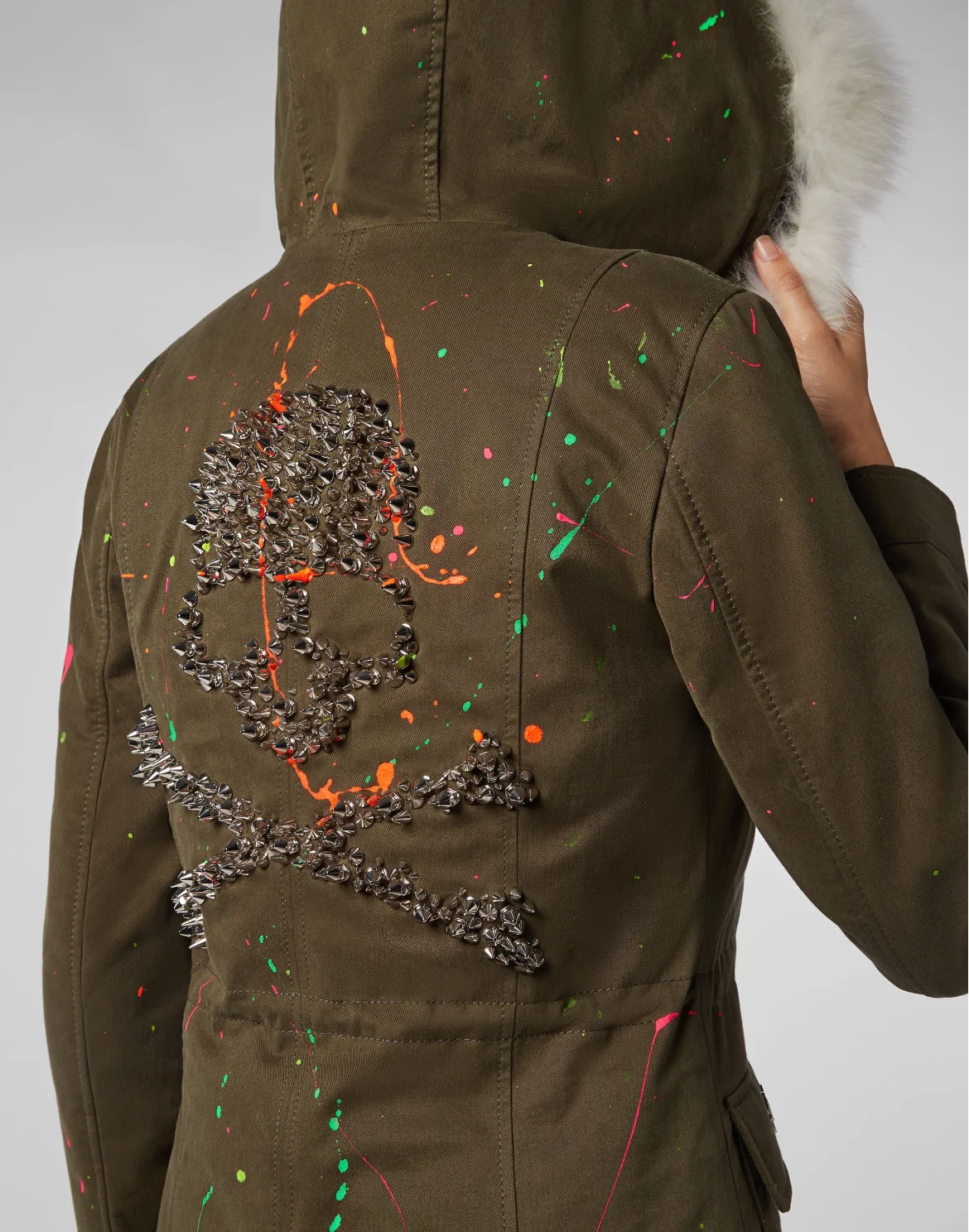Parka Studs skull, цвет: Камуфляж