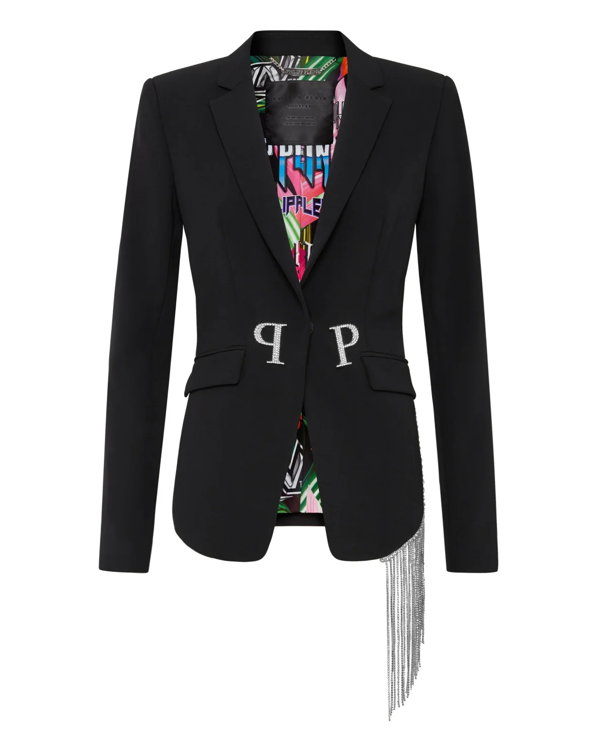 Blazer Fringe, цвет: Черный