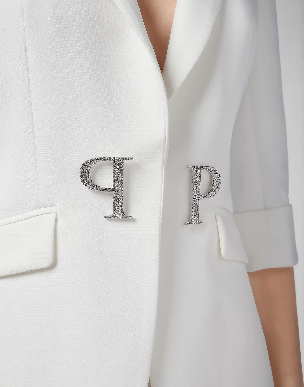 Blazer Crystal Plein, цвет: Белый