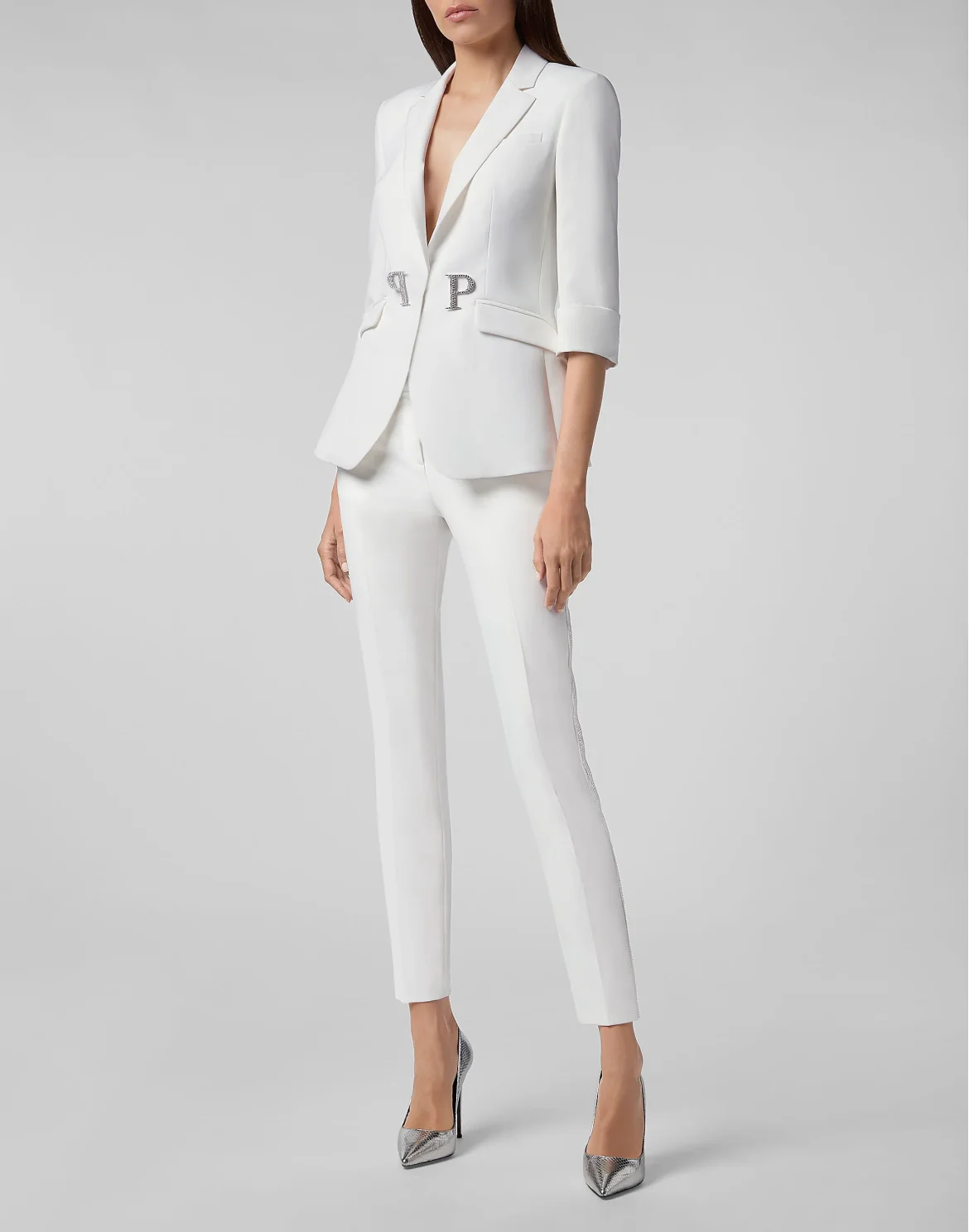 Blazer Crystal Plein, цвет: Белый