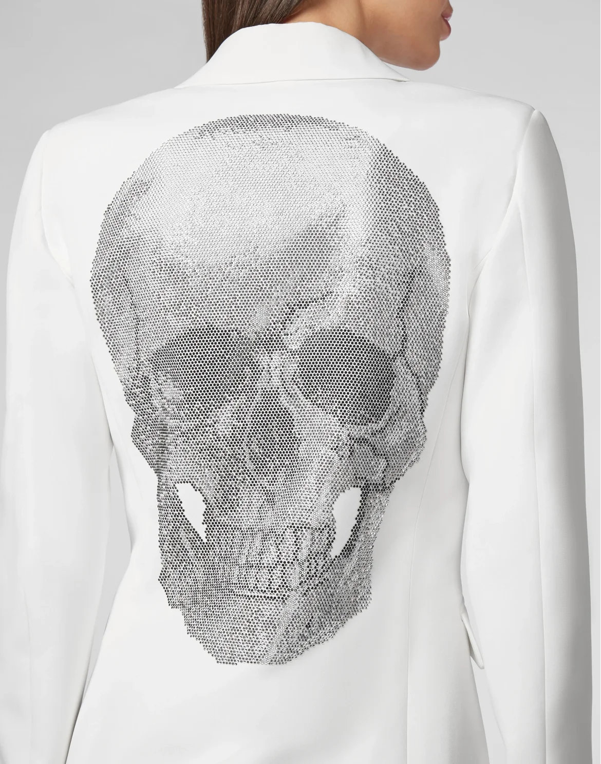 Blazer Skull crystal, цвет: Белый