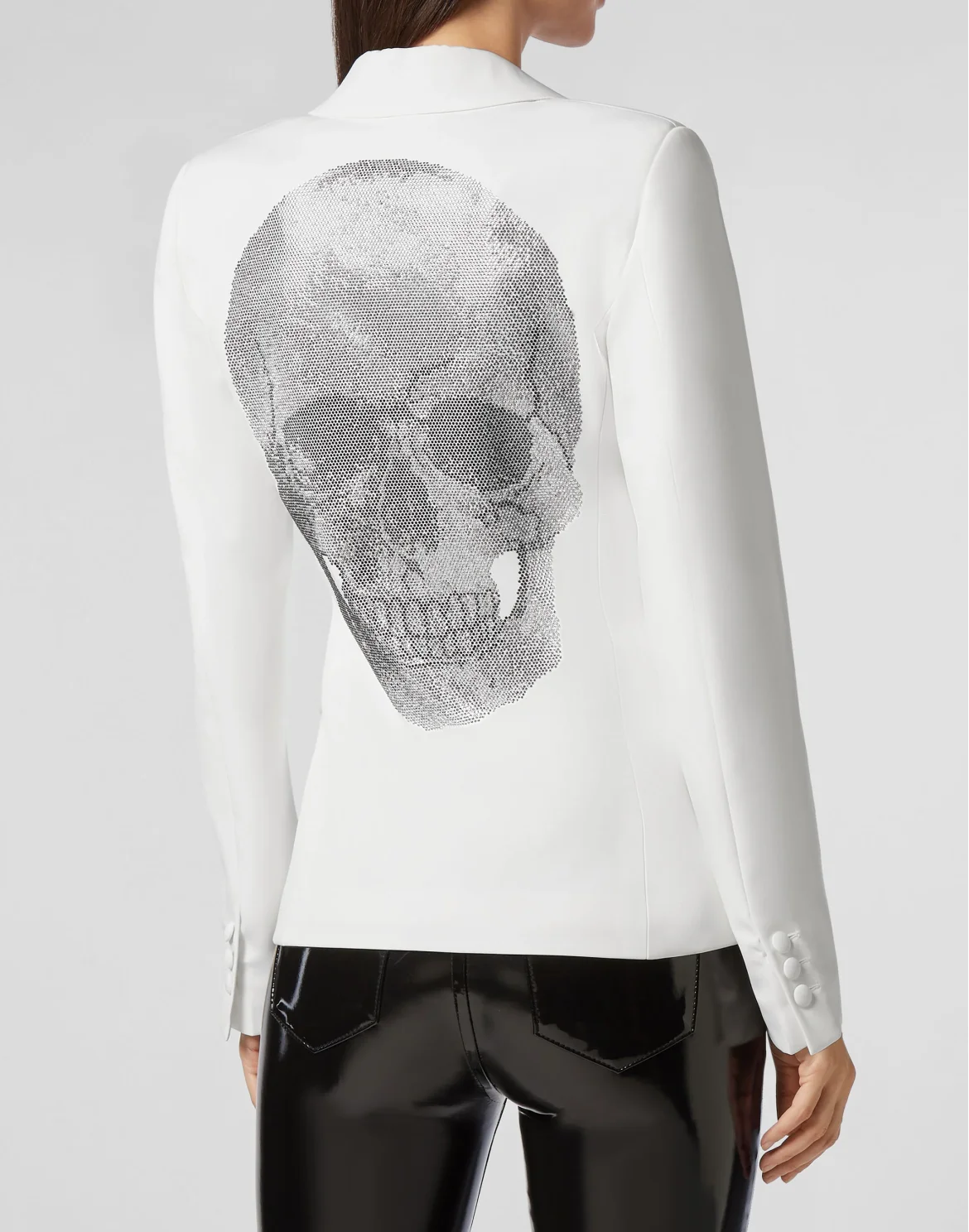 Blazer Skull crystal, цвет: Белый
