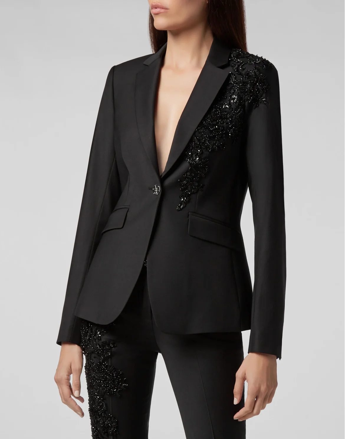 Blazer Lace, цвет: Черный