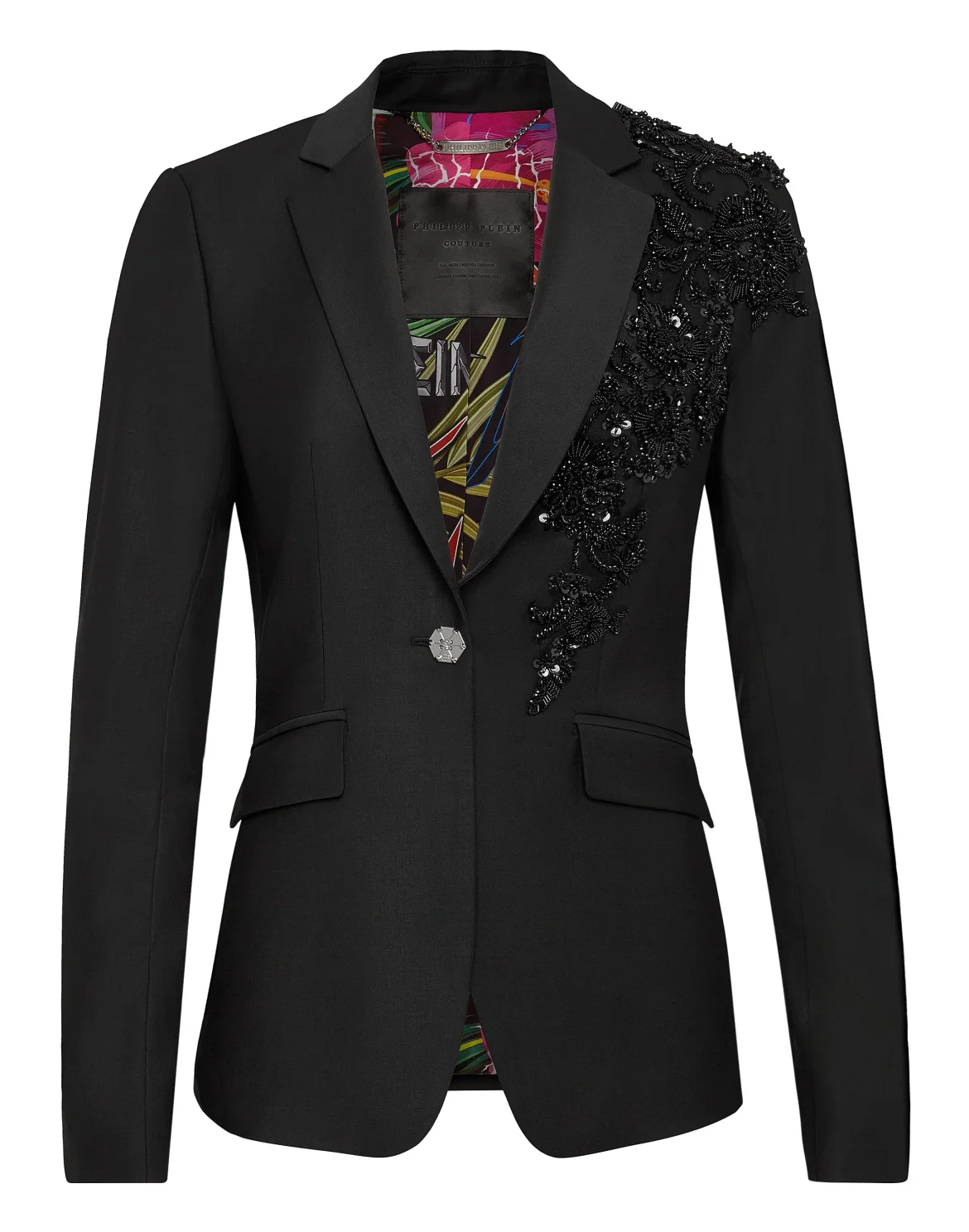 Blazer Lace, цвет: Черный