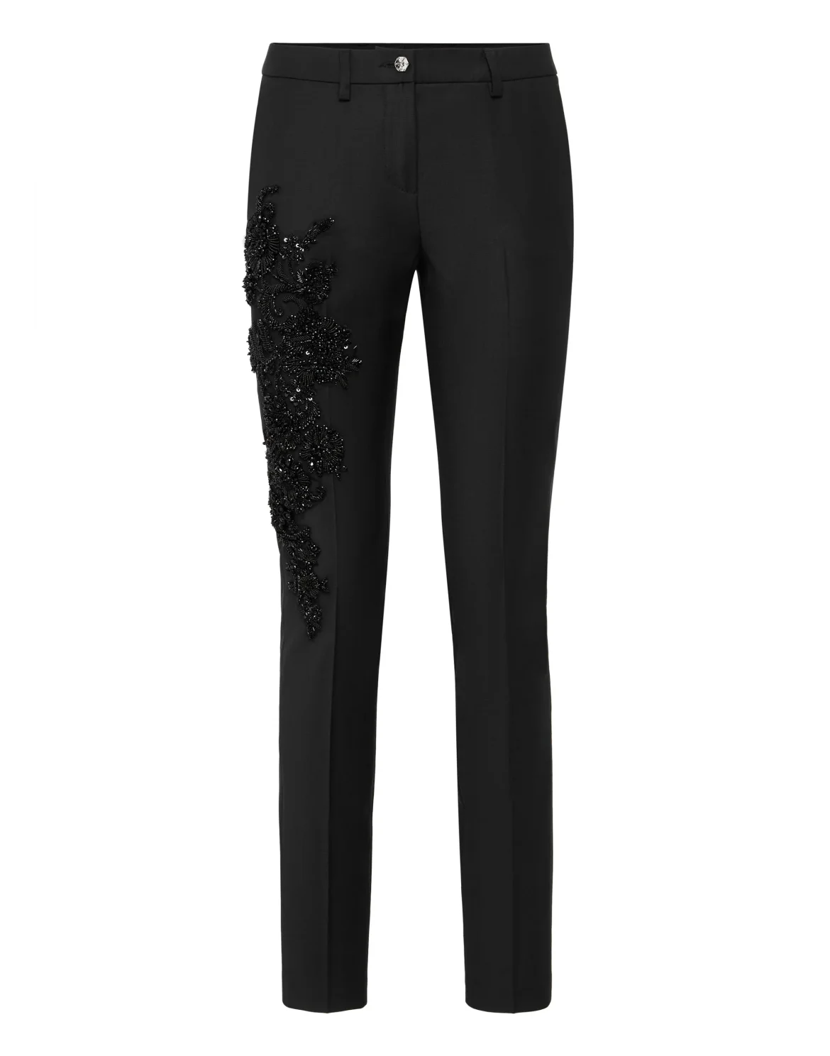 Trousers Lace, цвет: Черный